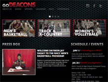 Tablet Screenshot of godeacons.com